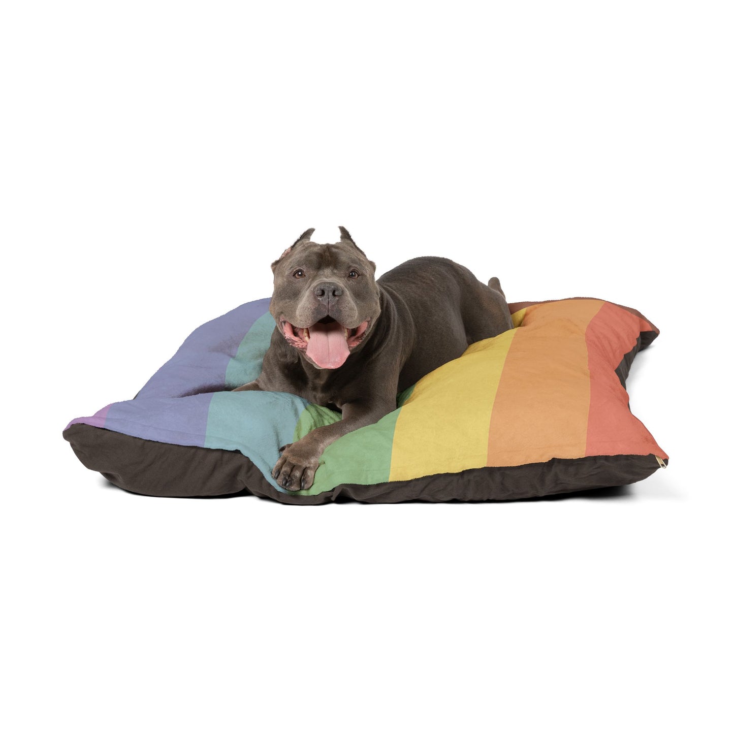 Luxury XL Inclusive-Pride Dog Bed – The Equality Collection, Plush (50″ × 40″)