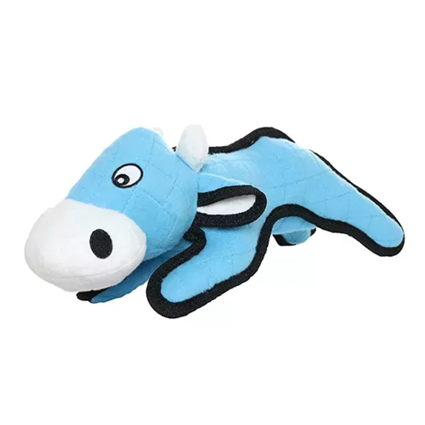 Tuffy Barnyard Cow – Ultra-Durable Plush Dog Toy