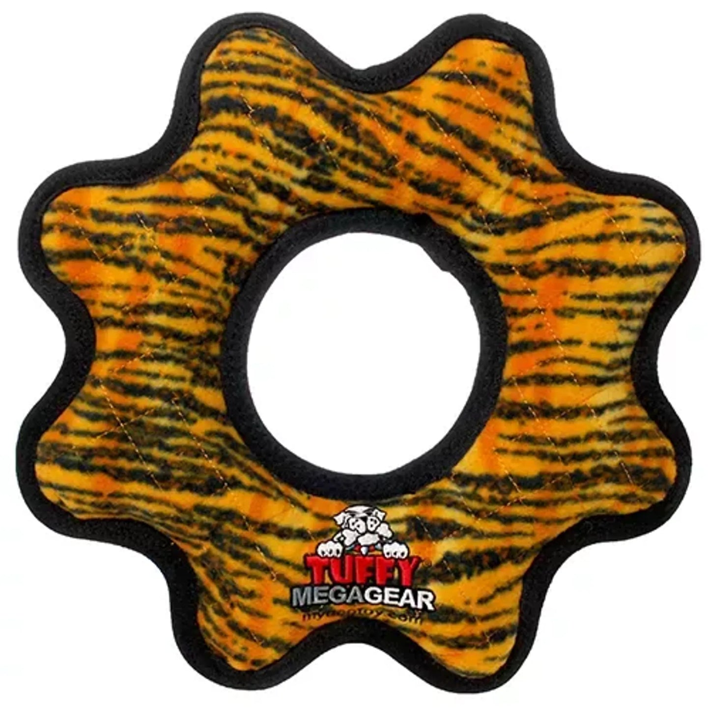 Tuffy Mega Gear Ring – Ultimate Tug & Fetch Toy for Tough Dogs