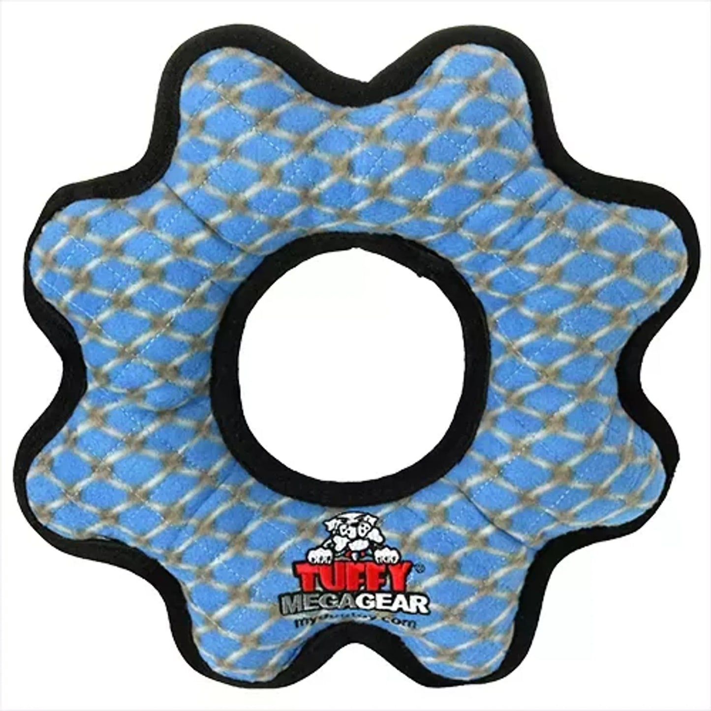 Tuffy Mega Gear Ring – Ultimate Tug & Fetch Toy for Tough Dogs