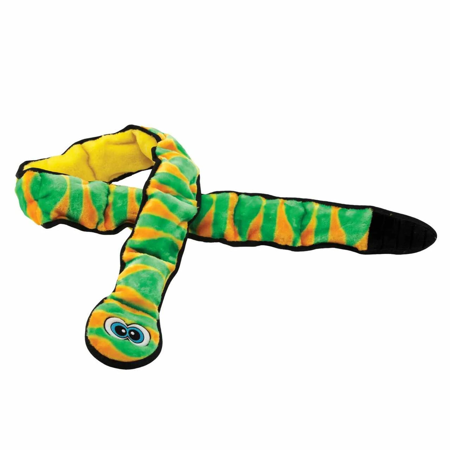 Outward Hound Invincibles Snake – Tough, Squeaky, and Mess-Free!